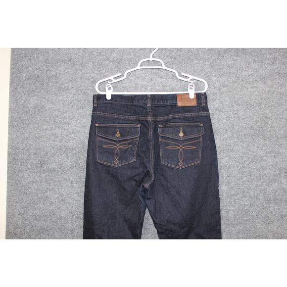 LRL Lauren Jean Co. Ralph Lauen Women's 12 Dark Wash - Picture 6 of 11
